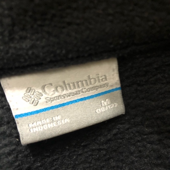 Columbia Youth Jacket Black Gray M - Picture 4 of 5